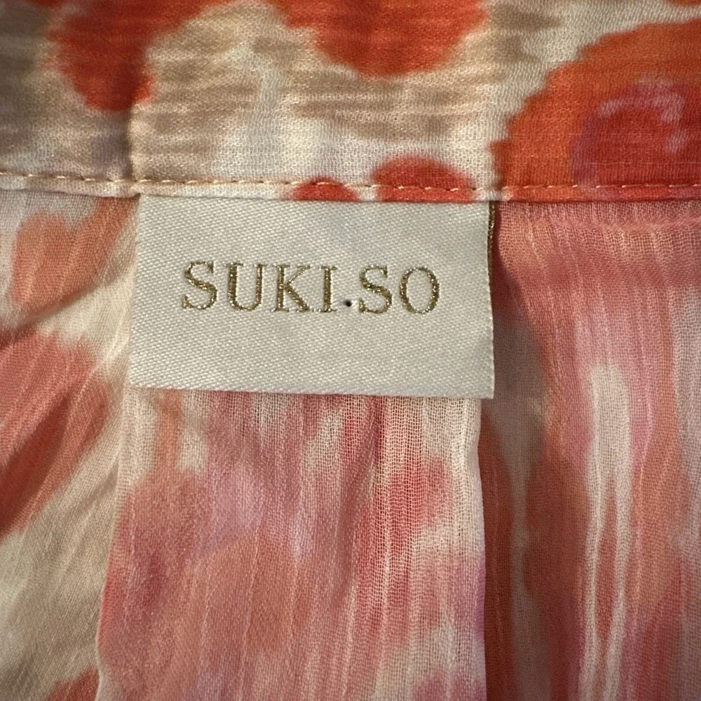 Sukiso Goddess Kimono in Golden Hour‎ one size Swimsuit Cover Robe Wrap
